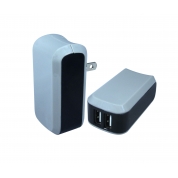 Two USB travel charger