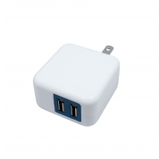Dual USB ports travel charger